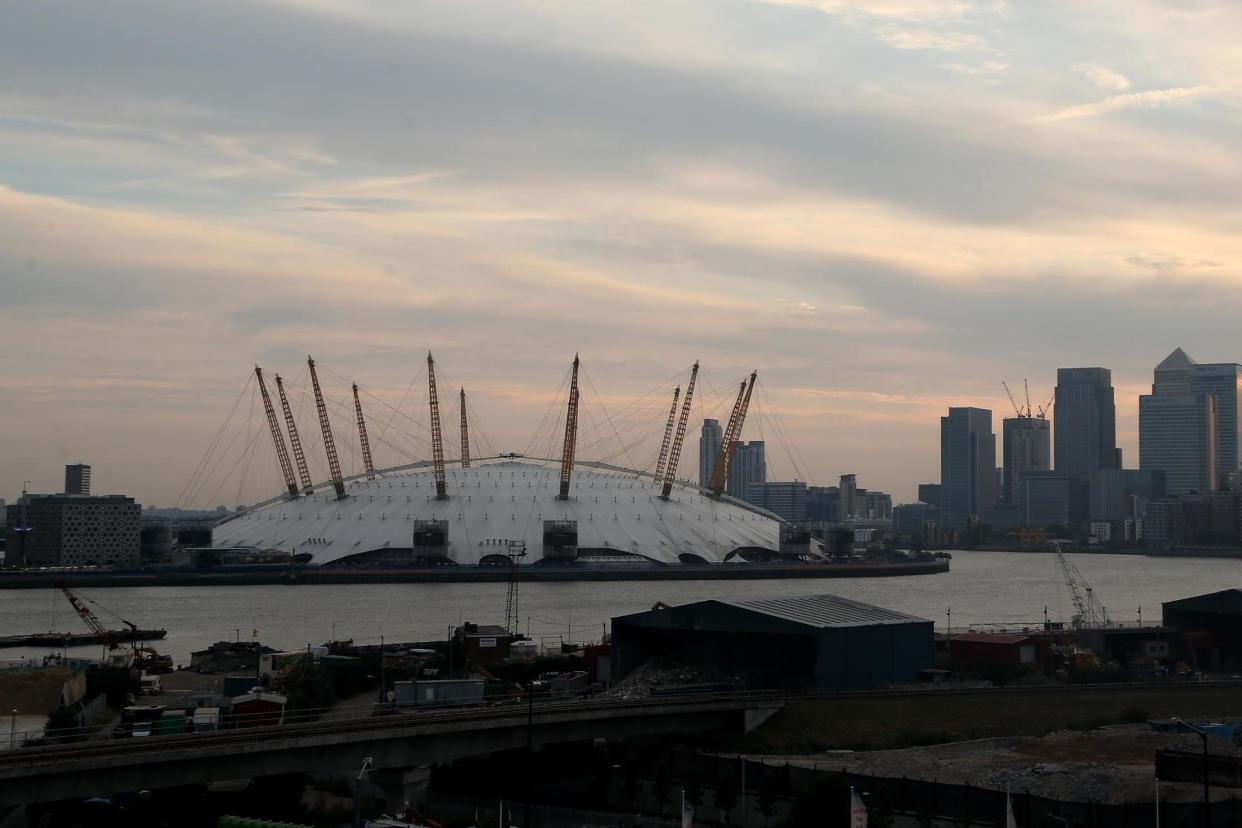 Cleared: Frank Dowling opened three venues in the O2 complex: Getty Images