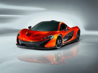 McLaren P1 supercar, first images