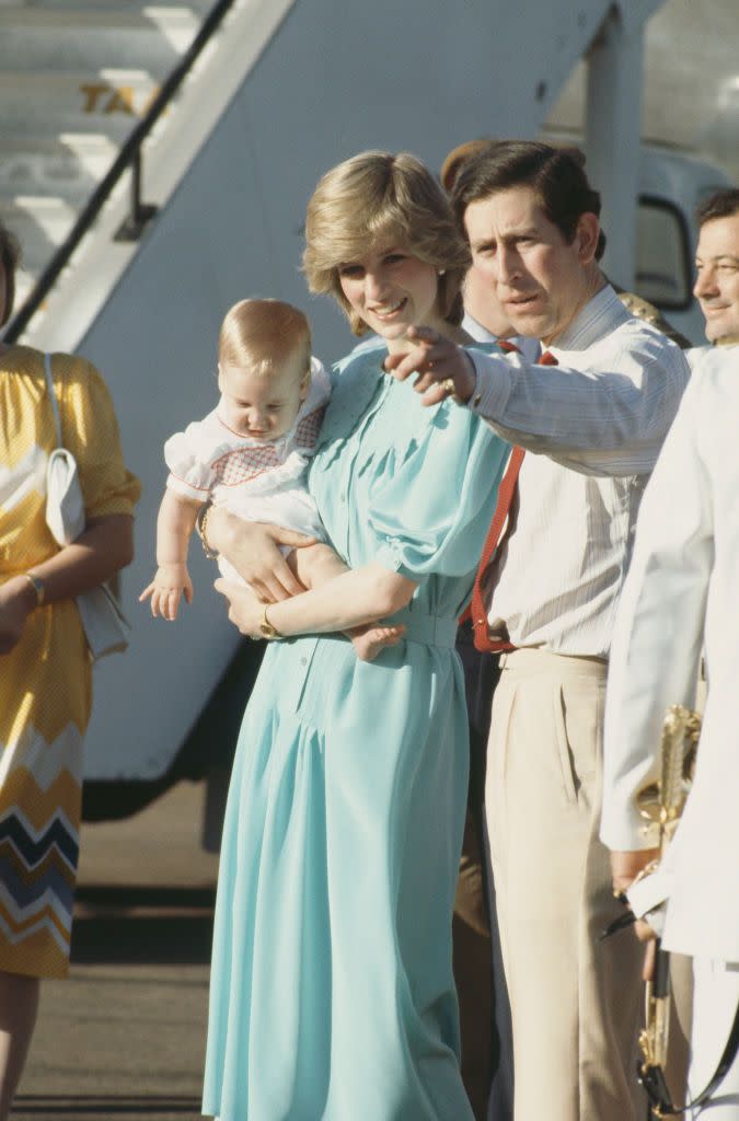 <p>The Prince and Princess of Wales are joined by their 10-month-old son Prince William.<br></p>