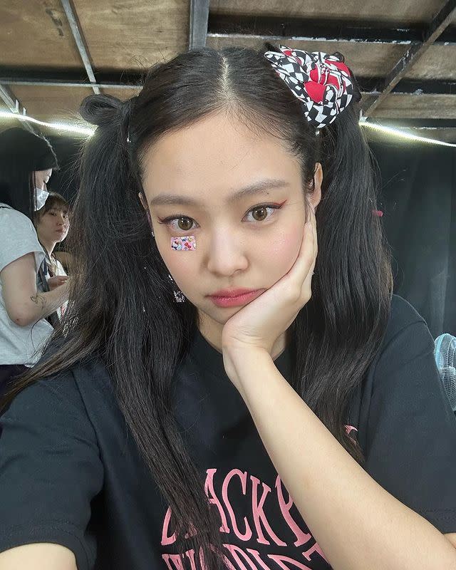 Jennie連發三篇貼文，感謝台灣的粉絲。（圖／翻攝自JennieIG）