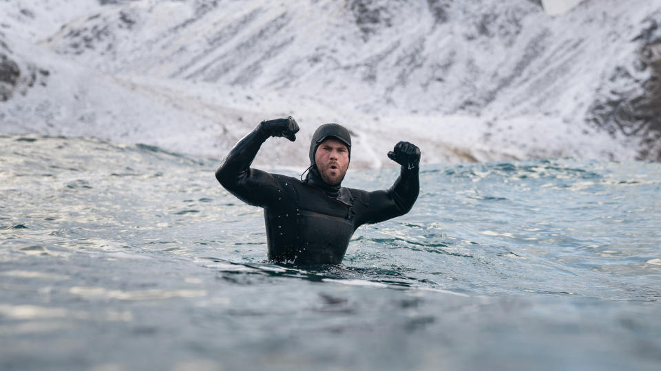 Chris Hemsworth gets intrepid for his new adventure series Limitless. (National Geographic/Disney)