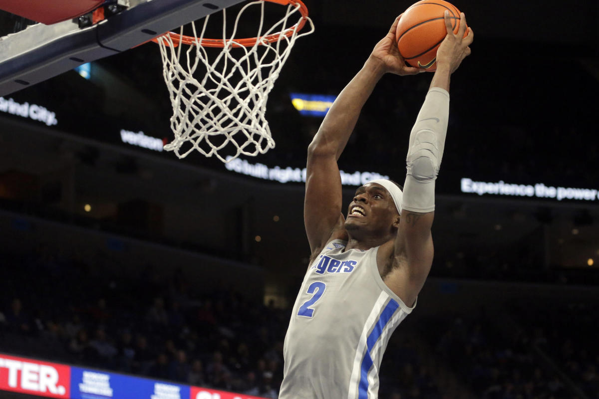 Portland Trail Blazers work out Memphis center/forward Jalen Duren ahead of  NBA draft 