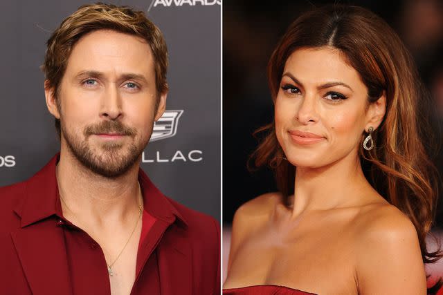 <p>Rodin Eckenroth/WireImage ; Pascal Le Segretain/Getty </p> Ryan Gosling and Eva Mendes