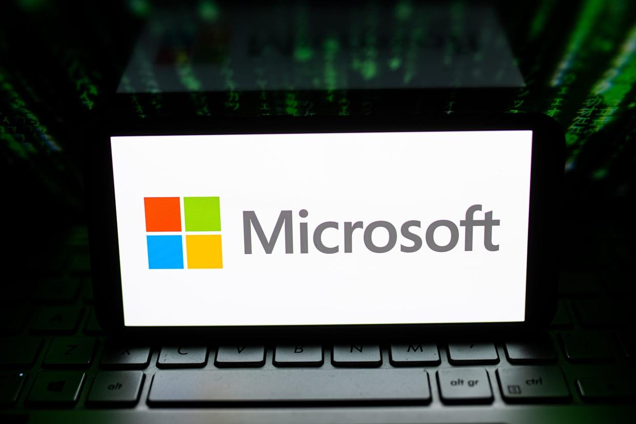 Microsoft Logo - Copyright: picture alliance / ZUMAPRESS.com | Mateusz Slodkowski