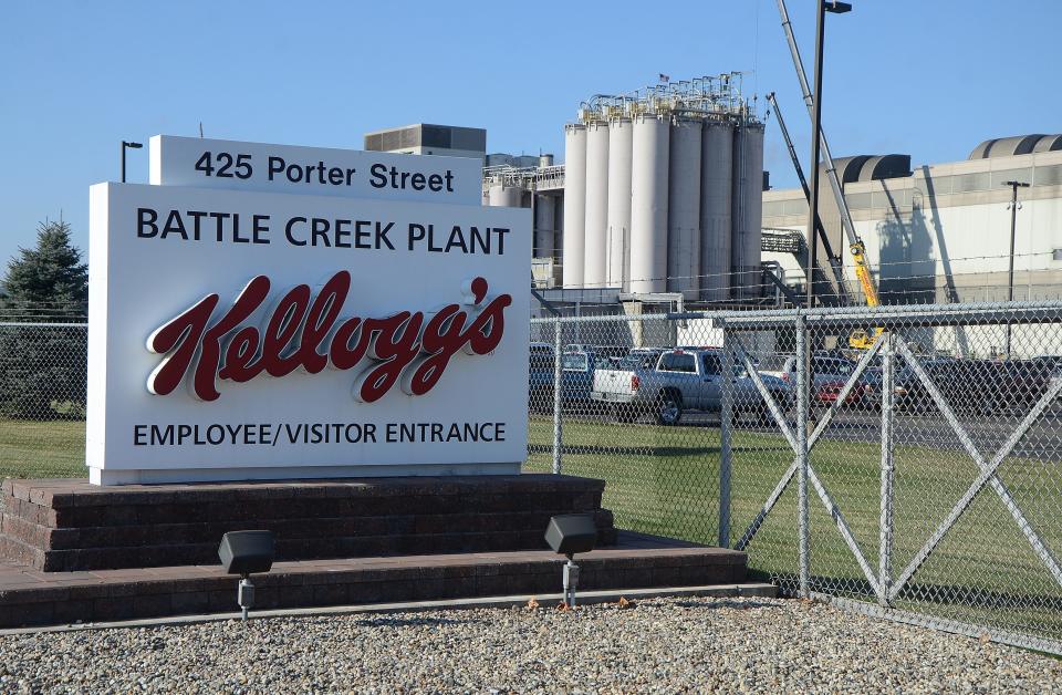 Kellogg’s Battle Creek Plant on Porter Street