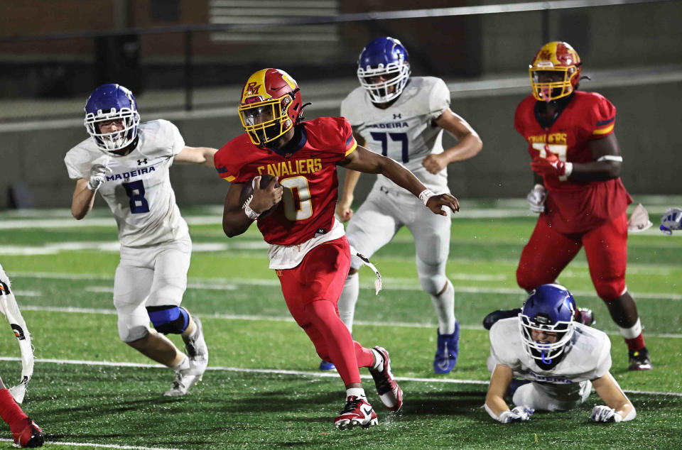 Purcell Marian's Jayel Harris is a first team all-Ohio selection in Division V on offense.