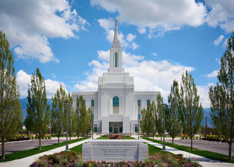 The Orem Utah Temple.