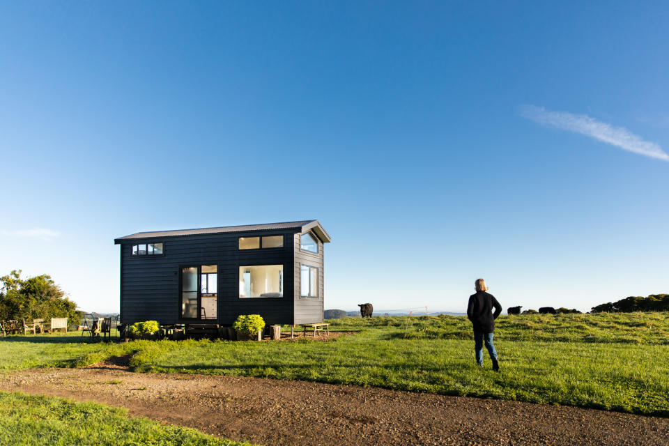 Das Tiny House bietet vielen Menschen die Möglichkeit, sich ihren Traum vom Eigenheim zu erfüllen. - Copyright: LOUISE BEAUMONT / Getty Images