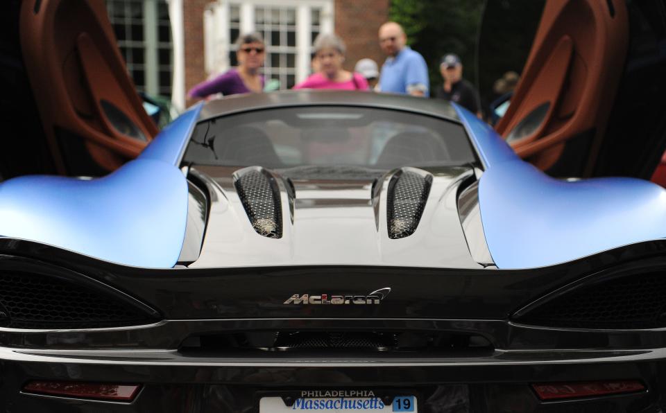 The 2018 McLaren 570s was one of the newer cars displayed in 2019 at the Father's Day Car Show on Main Street, Hyannis. CAPE COD TIMES FILE