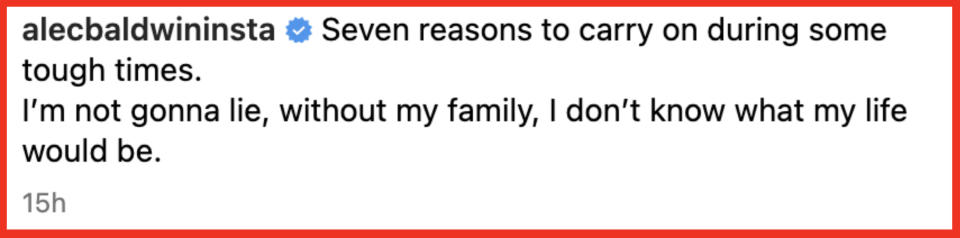 seven reason to carry on during some tough times, i'm not gonna lie, without my family i don't know what my life would be