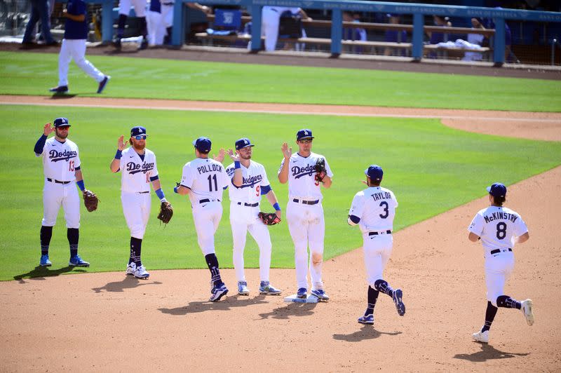 MLB: Washington Nationals at Los Angeles Dodgers