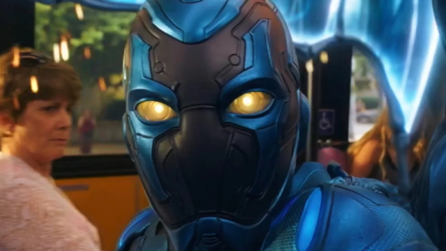 Blue Beetle' actors may be sidelined by the strike, but their director is  keeping focus on them