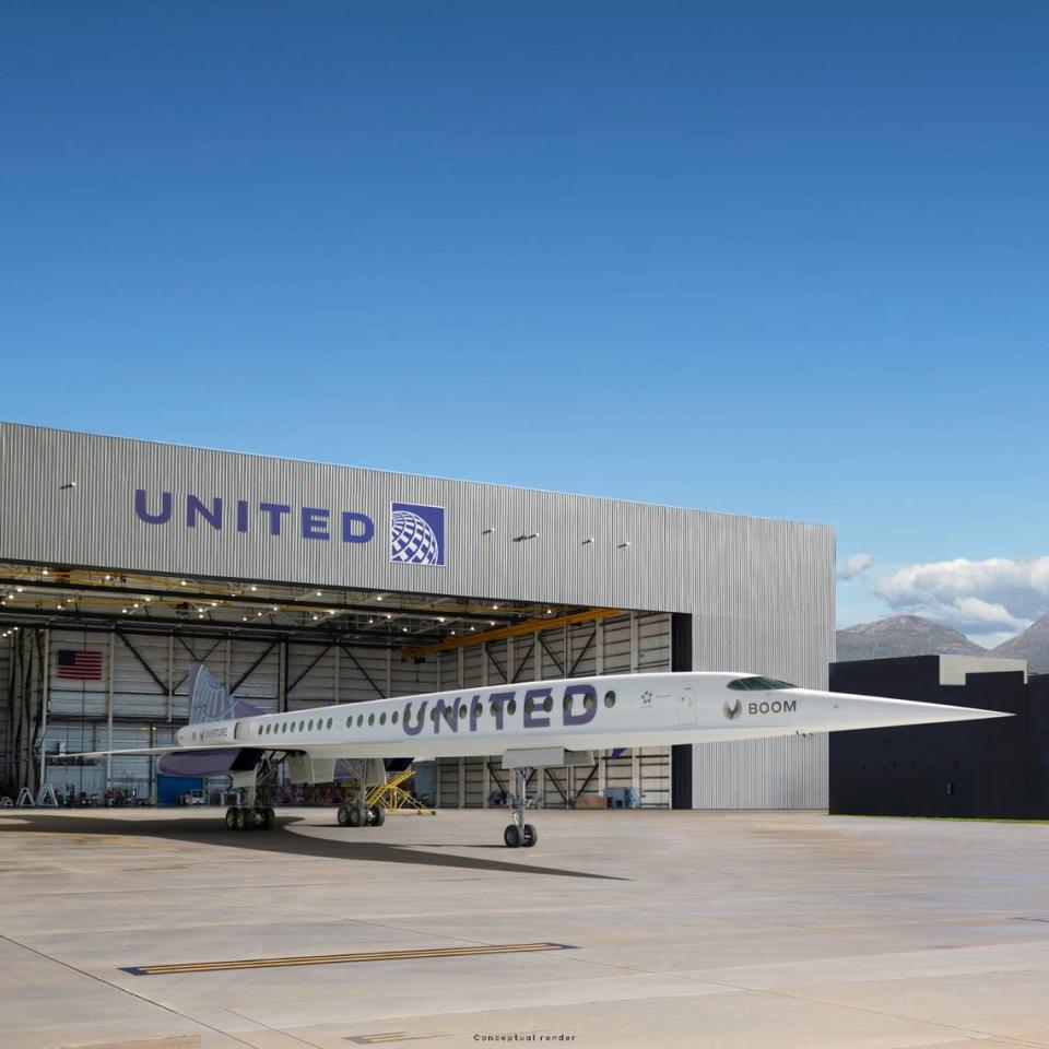 Boom Supersonic will build supersonic jets for United Airlines at a new manufacturing site in Greensboro.