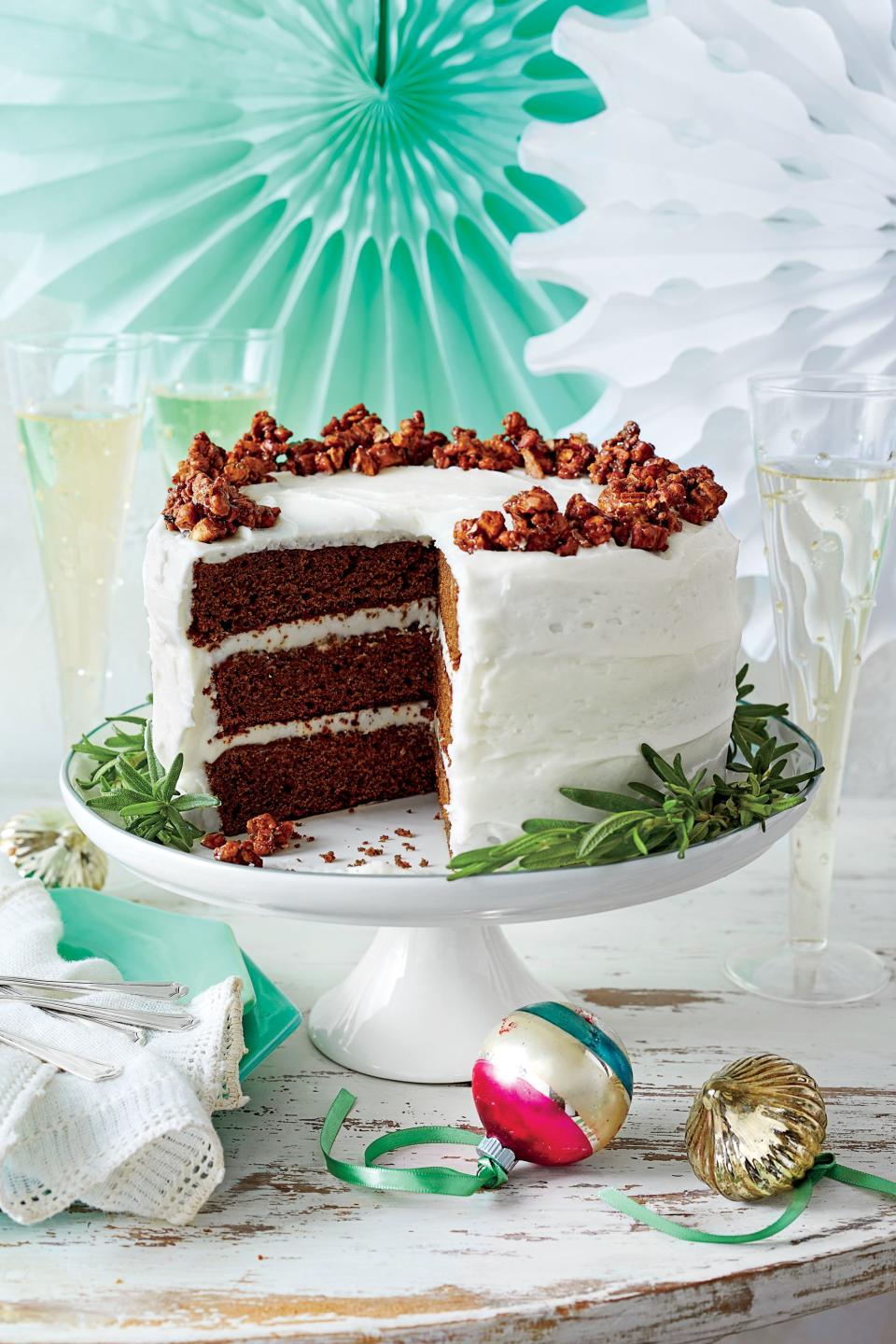 Classic: Gingerbread Cake with Buttermilk Frosting