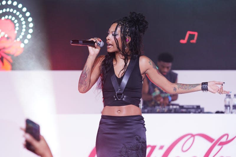 Rico Nasty performs onstage at the 2023 ESSENCE Festival Of Culture™ at Ernest N. Morial Convention Center on July 01, 2023 in New Orleans, Louisiana. 