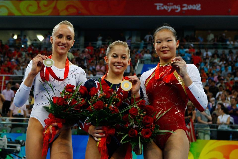 Nastia Liukin, Shawn Johnson, Cheng Fei, 2008 Olympics