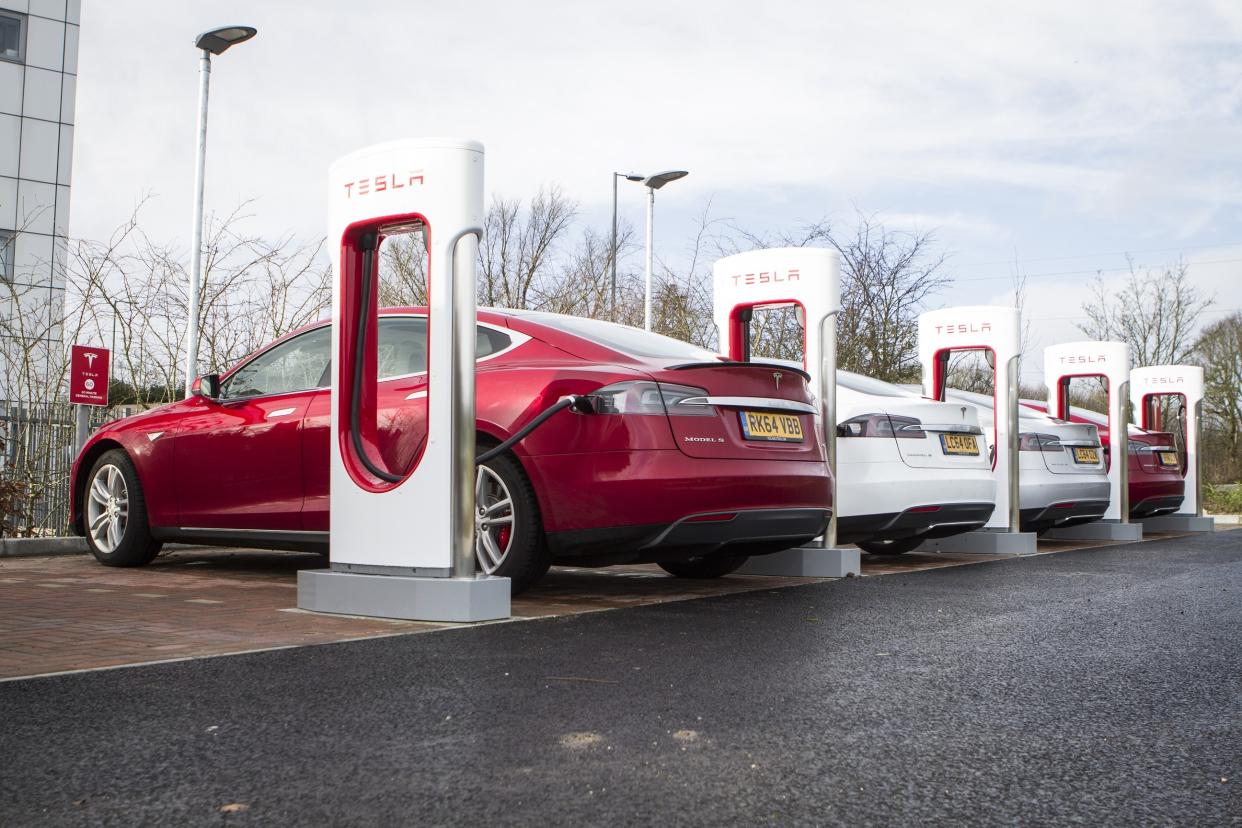 Tesla Supercharger Network