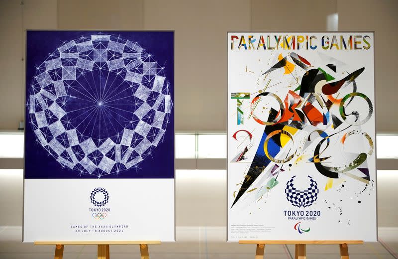 FILE PHOTO: Tokyo 2020 Games Iconic Posters unveiled