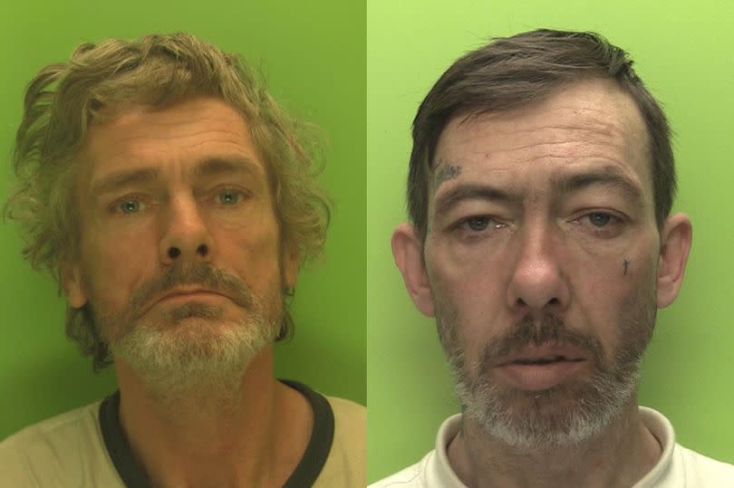 Richard Landrygan, aged 54 and Scott Shardow, aged 45, who have both been jailed