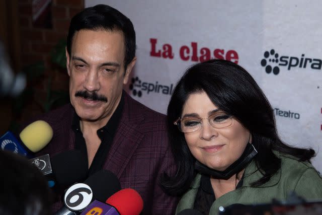 Medios y Media/Getty Images Victoria Ruffo y Omar Fayad