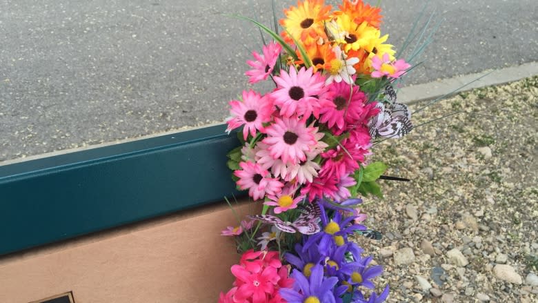 Flowers removed from slain Okanagan teen's memorial bench after 5 years