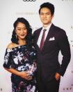 <p>Harry Shum Jr, acteur révélé dans la série américaine “Glee”, va devenir très prochainement papa pour la première fois. Sa compagne se nomme Shelby Rabara. Crédit photo : Instagram shelbyrabara </p>