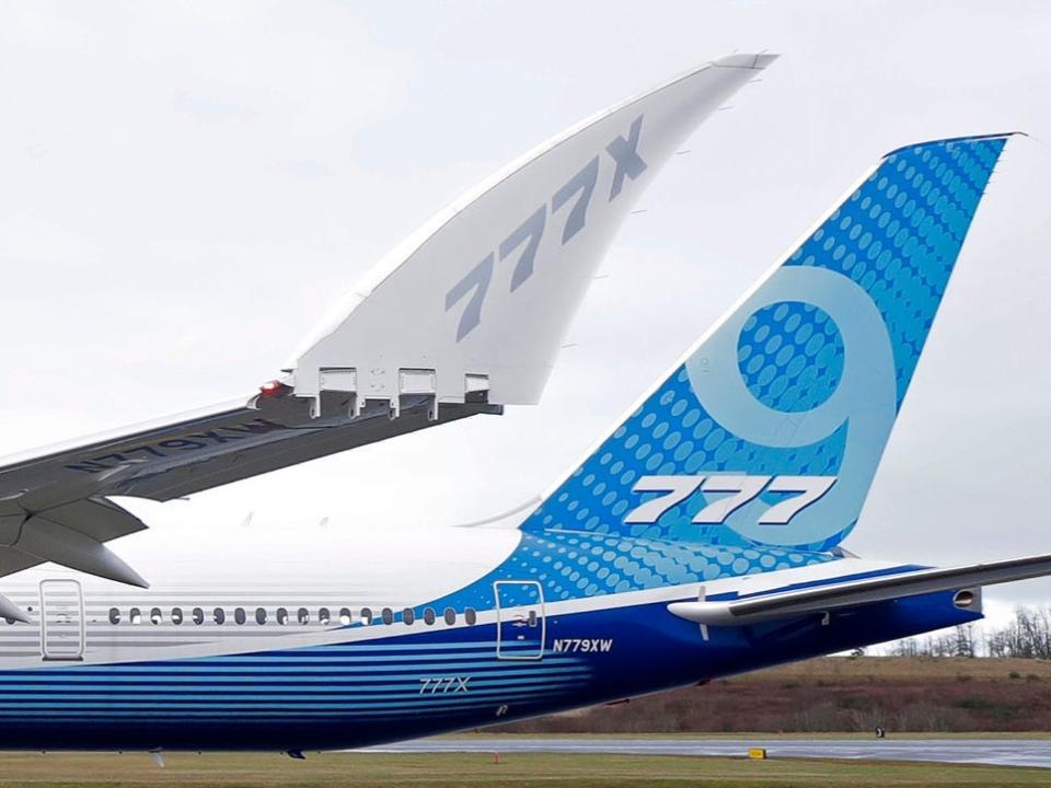 Boeing 777X.