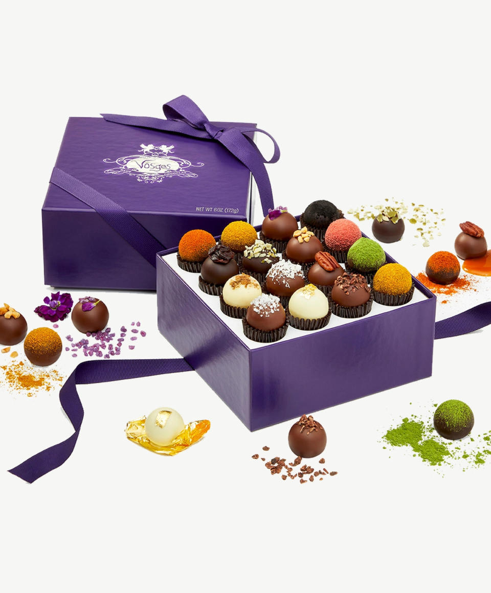 <p><a href="https://go.redirectingat.com?id=74968X1596630&url=https%3A%2F%2Fwww.vosgeschocolate.com%2Fproducts%2Fexotic-truffle-collection-16-pieces&sref=https%3A%2F%2Fwww.womenshealthmag.com%2Flife%2Fg33525824%2Fteacher-gifts%2F" rel="nofollow noopener" target="_blank" data-ylk="slk:Shop Now;elm:context_link;itc:0;sec:content-canvas" class="link ">Shop Now</a></p><p>Exotic Truffle Collection</p><p>vosgeschocolate.com</p><p>$50.00</p>