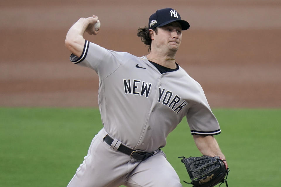 New York Yankees pitcher Gerrit Cole 