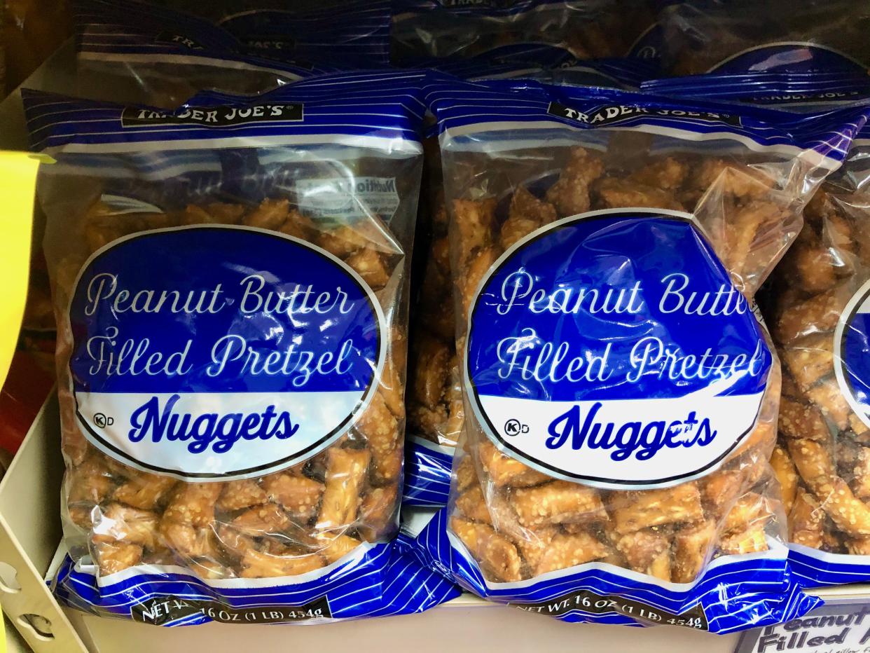 Trader Joe's Salted Peanut Butter-Filled Pretzel Nuggets