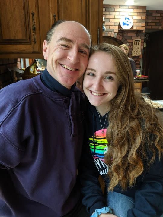 Krianna Walljasper and her father Tom, a dinner theater favorite who’s acted in 100+ Circa productions.