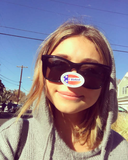 Celebrities Get Out and Vote on Election Day 2016