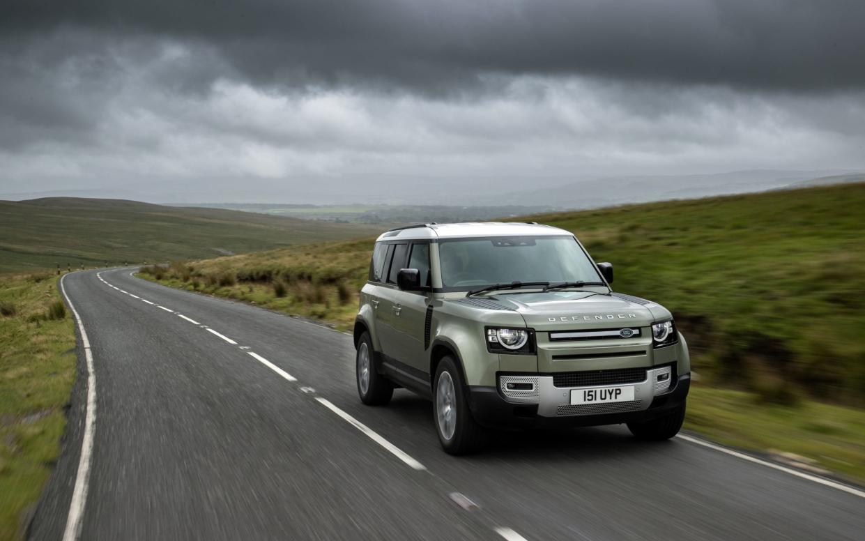 prototype hydrogen fuel cell electric vehicle (FCEV) based on New Land Rover Defender - Nick Dimbleby/Jaguar Land Rover 