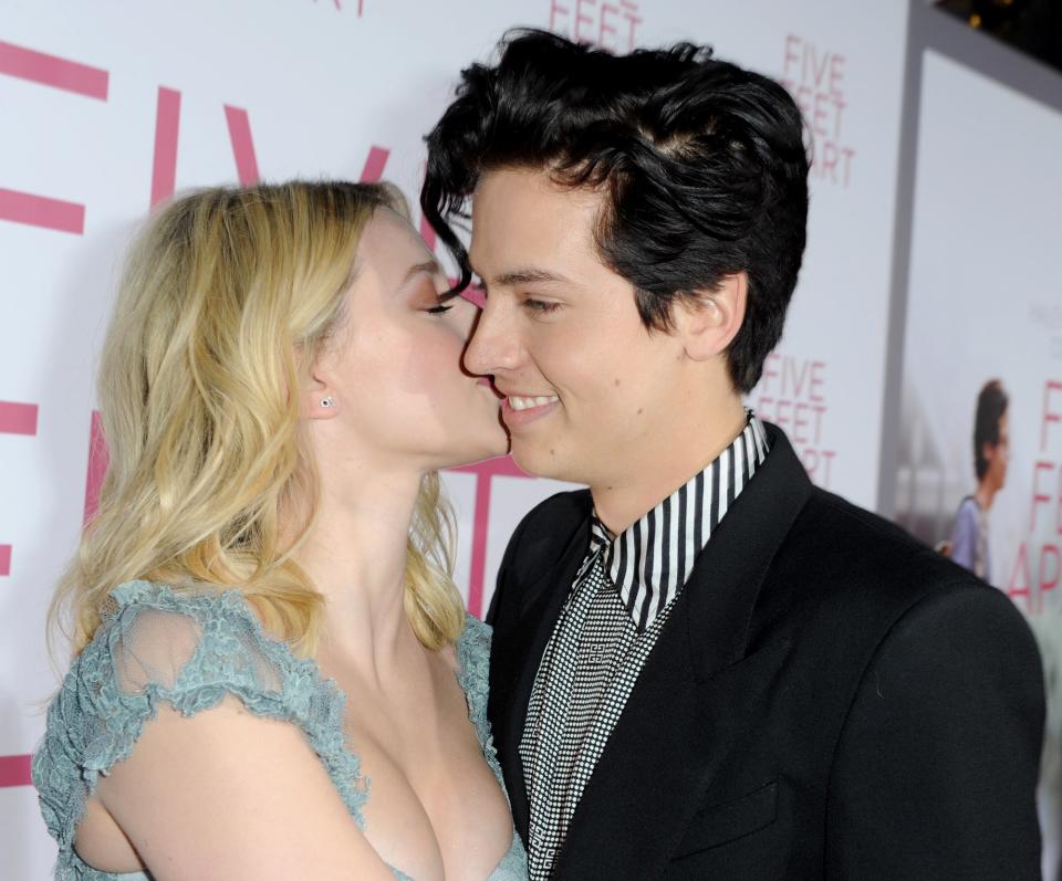 Lili played proud girlfriend at the premiere of Cole's film<em> Five Feet Apart. </em>