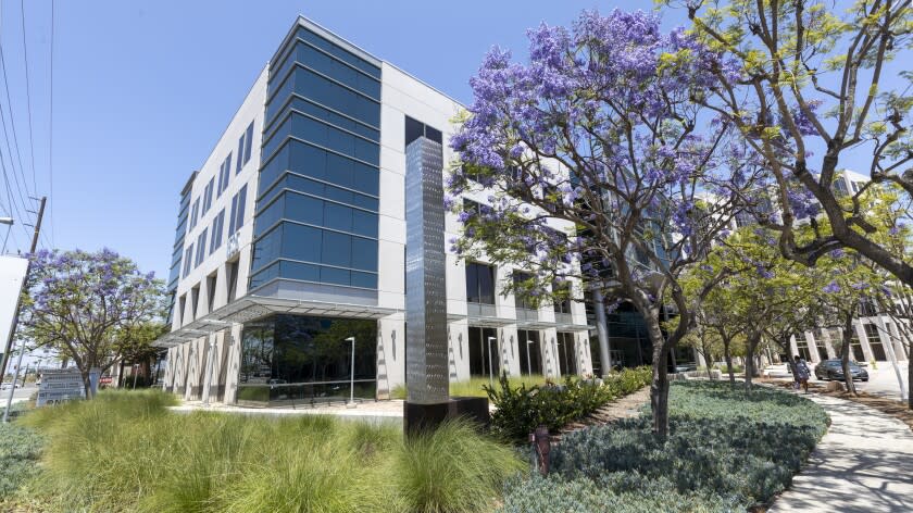 Santa Ana, CA - May 24: Exterior view of the Regional Center of Orange County, Santa Ana, CA on Tuesday, May 24, 2022. A new report finds that a growing number of California children with disabilities were left unserved at regional centers meant to assist them and their families as the COVID-19 pandemic dragged on. The report also found that racial and ethnic gaps in spending on services have persisted. Regional Center of Orange County was among the centers mentioned in the report. (Allen J. Schaben / Los Angeles Times)