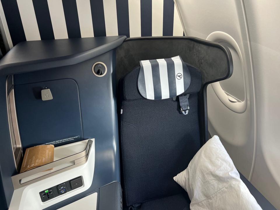 Condor's new business class on its Airbus A330neo.