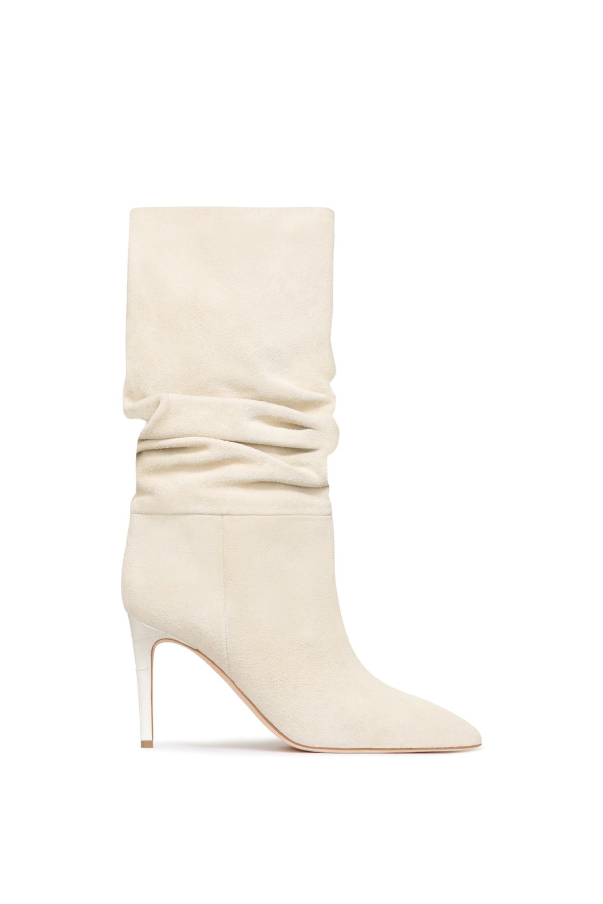 <p><a href="https://paristexasbrand.com//products/angora-white-suede-heel-85-slouchy-boots-px703xv003angora" rel="nofollow noopener" target="_blank" data-ylk="slk:Shop Now;elm:context_link;itc:0;sec:content-canvas" class="link rapid-noclick-resp">Shop Now</a></p><p>Angora 85 Slouchy Boots</p><p>paristexasbrand.com</p><p>$785.00</p>