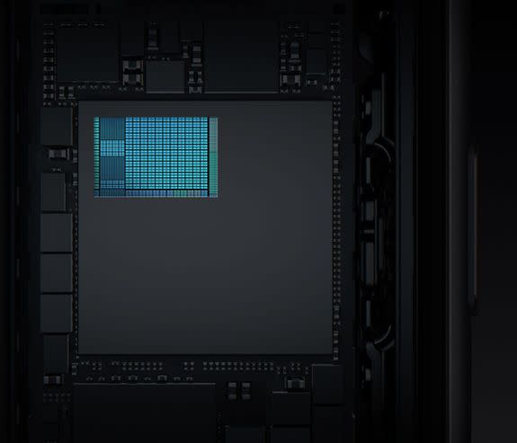 Here's Apple's new, custom GPU on the A11 Bionic.