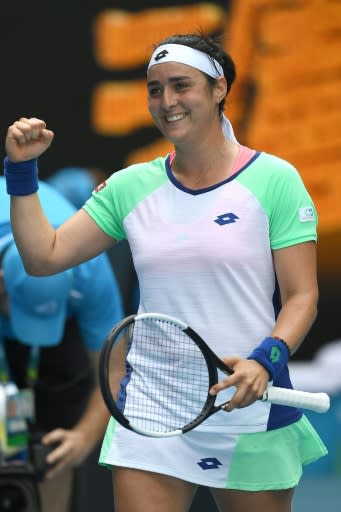 Ons Jabeur became the first player from the Arab world to reach the last eight of a Grand Slam when she beat Wang Qiang in Melbourne