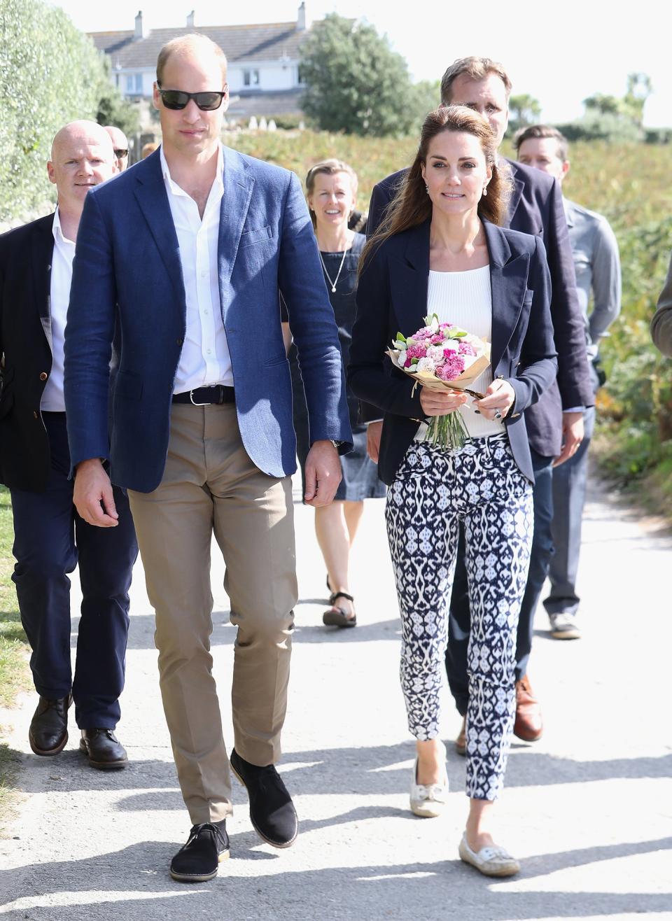 She’s nothing if not loyal, so it should come as no surprise that Kate Middleton’s been wearing <a href="http://www.anrdoezrs.net/links/8029122/type/dlg/sid/PEO,Shopping:MeghanMarkleandKateMiddleton'sGo-ToComfortableShoes—andWheretoBuyThem,christinerwhitney,Unc,Gal,6679059,201912,I/https://www.zappos.com/p/sebago-bala-taupe-suede-white/product/8285786/color/470295" rel="nofollow noopener" target="_blank" data-ylk="slk:Sebago’s Bala boat shoes;elm:context_link;itc:0;sec:content-canvas" class="link ">Sebago’s Bala boat shoes</a> to casual engagements for over five years. <strong>Get the Look! </strong> Sperry Drift Hale, $42.99 (orig. $60); <a href="http://www.anrdoezrs.net/links/8029122/type/dlg/sid/PEO,Shopping:MeghanMarkleandKateMiddleton'sGo-ToComfortableShoes—andWheretoBuyThem,christinerwhitney,Unc,Gal,6679059,201912,I/https://www.zappos.com/p/sperry-drift-hale-white/product/8983280/color/14" rel="nofollow noopener" target="_blank" data-ylk="slk:zappos.com;elm:context_link;itc:0;sec:content-canvas" class="link ">zappos.com</a> Sperry Angelfish, $75.99 (orig. $90); <a href="http://www.anrdoezrs.net/links/8029122/type/dlg/sid/PEO,Shopping:MeghanMarkleandKateMiddleton'sGo-ToComfortableShoes—andWheretoBuyThem,christinerwhitney,Unc,Gal,6679059,201912,I/https://www.zappos.com/p/sperry-angelfish-oatmeal/product/7609984/color/907" rel="nofollow noopener" target="_blank" data-ylk="slk:zappos.com;elm:context_link;itc:0;sec:content-canvas" class="link ">zappos.com</a> Sebago Bala, $94.95; <a href="http://www.anrdoezrs.net/links/8029122/type/dlg/sid/PEO,Shopping:MeghanMarkleandKateMiddleton'sGo-ToComfortableShoes—andWheretoBuyThem,christinerwhitney,Unc,Gal,6679059,201912,I/https://www.zappos.com/p/sebago-bala-taupe-suede-white/product/8285786/color/470295" rel="nofollow noopener" target="_blank" data-ylk="slk:zappos.com;elm:context_link;itc:0;sec:content-canvas" class="link ">zappos.com</a>