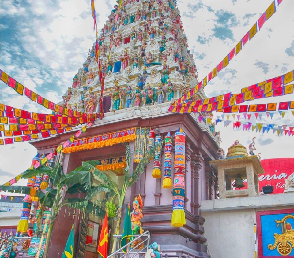 Una foto sin fecha muestra el templo Arulmigu Rajmariaman Devasthanam en Johor Baru, Johor. - Imagen de Facebook/Arulmegu Rajmariaman Devasthanam