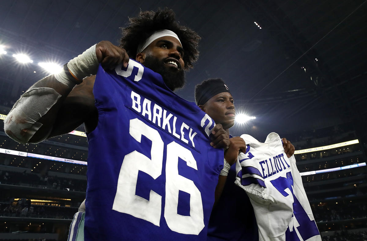 With Ezekiel Elliott and Saquon Barkley living in the spotlight, are the  Cowboys and Giants living in the past?