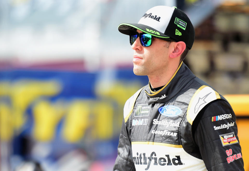 Aric Almirola has his second career victory. (Getty)