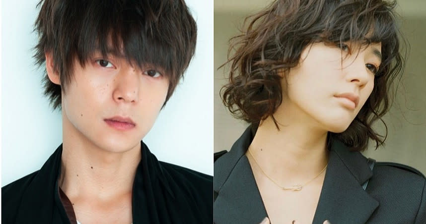 窪田正孝、水川麻美今天登記結婚。（合成圖／翻攝自窪田正孝官網、水川麻美IG）