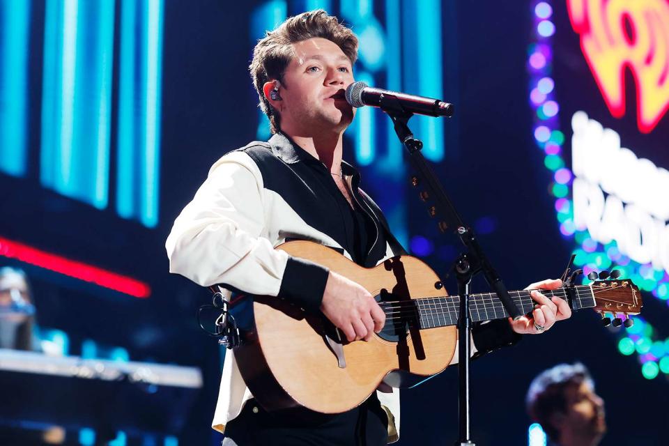 <p>Emma McIntyre/Getty Images for iHeartRadio</p> Niall Horan performing in Los Angeles in December 2023