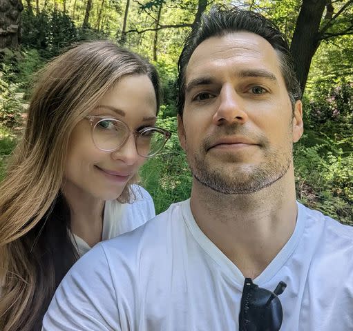 Henry Cavill/Instagram Natalie Viscuso and Henry Cavill