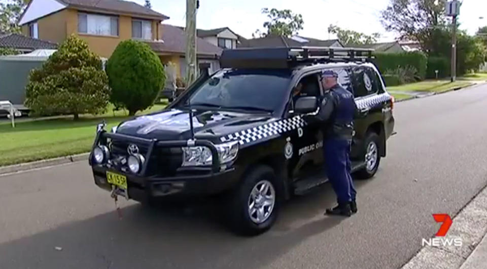 NSW Police said the young girl’s family are concerned for her welfare. Photo: 7 News