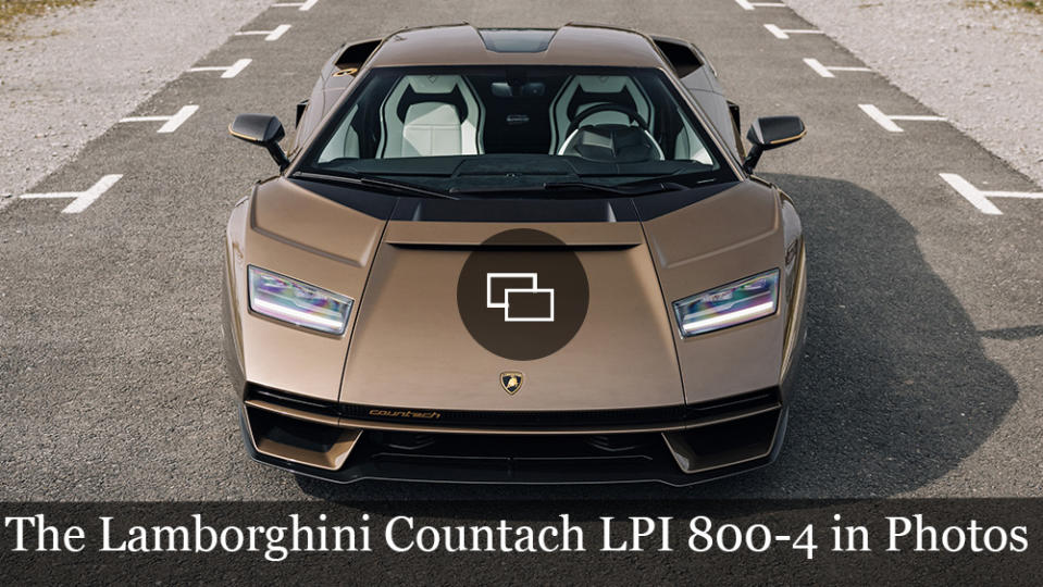 The 2024 Lamborghini Countach LPI 800-4 in Photos