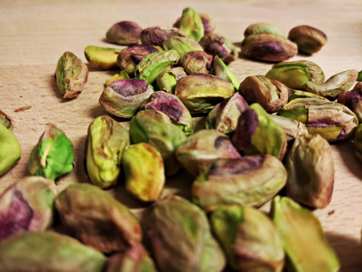 Pistachos sin la cáscara (Foto:Getty)