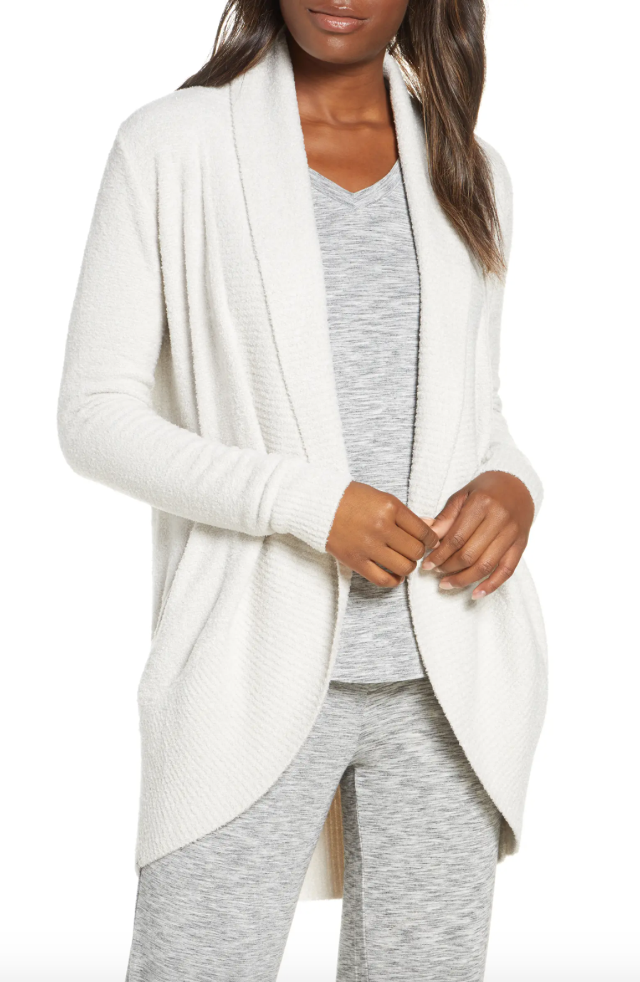 CozyChic Lite® Circle Cardigan by Barefoot Dreams. Image via Nordstrom. 